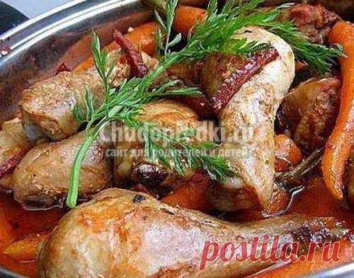 Жареная курица на сковороде. Топ 10 рецептов