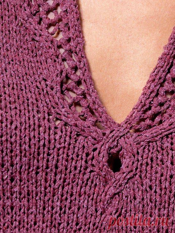 Топы - примеры вязаных моделей спицами на лето и универсальные варианты | Ирина СНежная & Вязание | Дзен