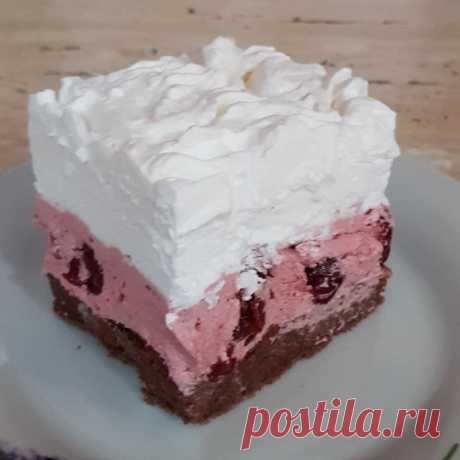 Часто готовлю &quot;А-ля Шварцвальд&quot;: простой в приготовлении, но очень вкусный торт