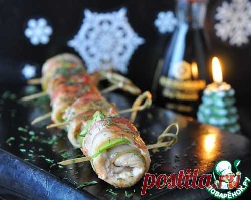 Пикантные рулетики "Завитки" - вкусно, сочно, ароматно и пикантно одновременно