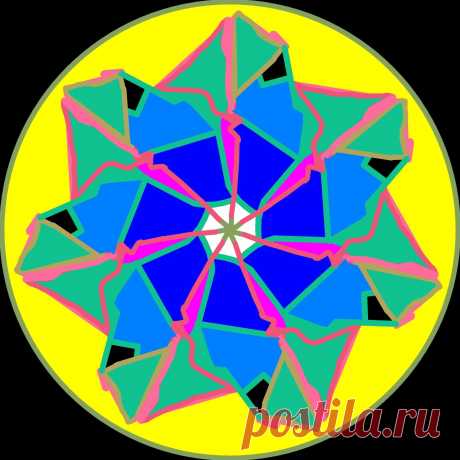 Digital Patterned Mandala  Free Stock Photo HD - Public Domain Pictures