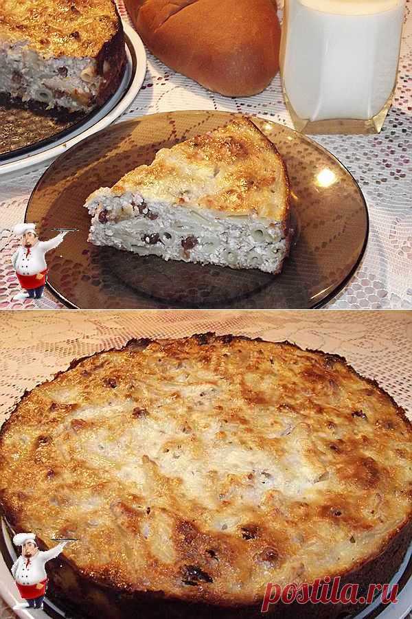Запеканка из макарон с творогом. Рецепт в стихах - это что-то!