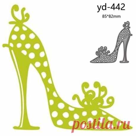 Металлические Вырубные штампы, форма для резки, украшение на высоком каблуке, для скрапбукинга, бумаги, рукоделия, ножа, форма, лезвие, перфоратор, трафареты | Дом и сад | АлиЭкспресс