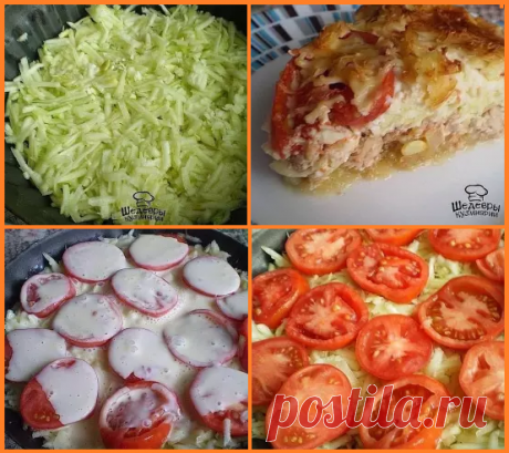 НЕЖНАЯ ЗАПЕКАНКА С КАБАЧКАМИ