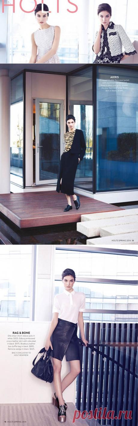 Простая элегантность — фотосессия в HOLT | Модный блог