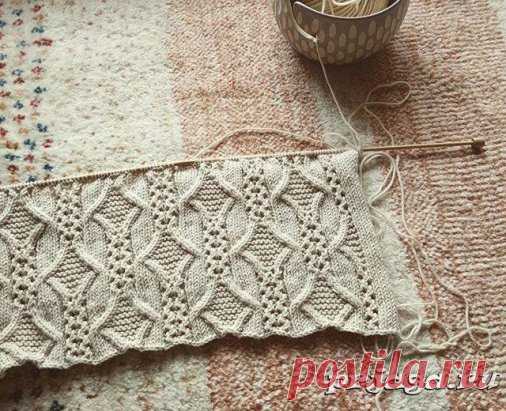 Узор спицами из книги Хитоми Шида
Схема вязания: http://prjaga.ru/uzory-vyazaniya/spicami/uzor-spicami-iz-knigi-khitomi-shida