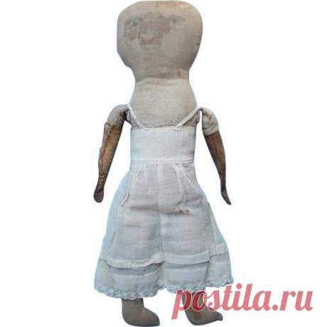 Daniela Tordi - Old primitive leather arms doll