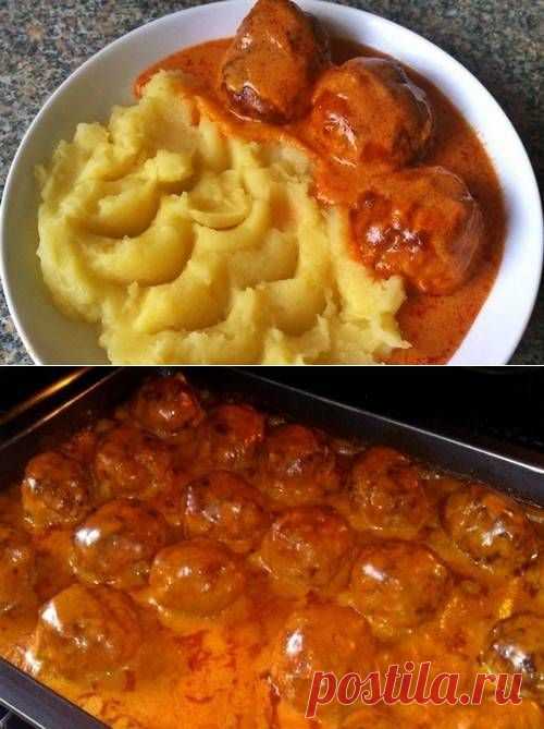 Тефтели в томатном соусе - пошаговый кулинарный рецепт с фото. / Простые рецепты