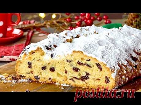 ПОТРЯСАЮЩЕ ВКУСНЫЙ🎄 РОЖДЕСТВЕНСКИЙ ШТОЛЛЕН🎄| Простой Рецепт, Выпечка | К Элине на Обед