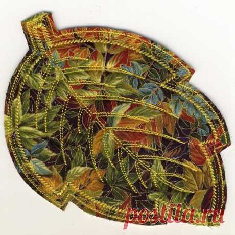 Frayed Leaf Mug Rugs - Elsas Designs | OregonPatchWorks