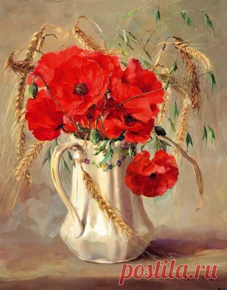 Anne Cotterill.Природы солнечный мотив..