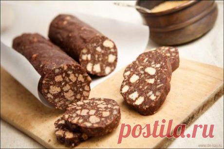 Салями из шоколада | Банк кулинарных рецептов