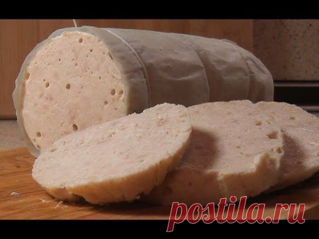 Диетическая домашняя КУРИНАЯ КОЛБАСА - YouTube