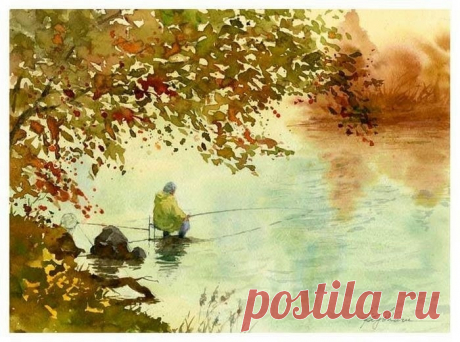 Четыре разных времени в году...Японский художник Kiyoharu Narazaki