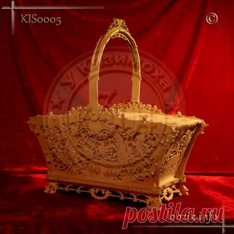 Ажурная корзинка &quot;Хуторок&quot;
Подробнее с описанием и характеристиками корзинки Вы можете ознакомиться на странице сайта &quot;Кабинет 304. Схемы от Кизимоха&quot; (вкладки &quot;Описание&quot; и &quot;Характеристики&quot;.
Там же, кликнув на кнопку &quot;Задать вопрос\Заказать&quot; Вы можете в произвольной форме сделать заказ на ее изготовление.