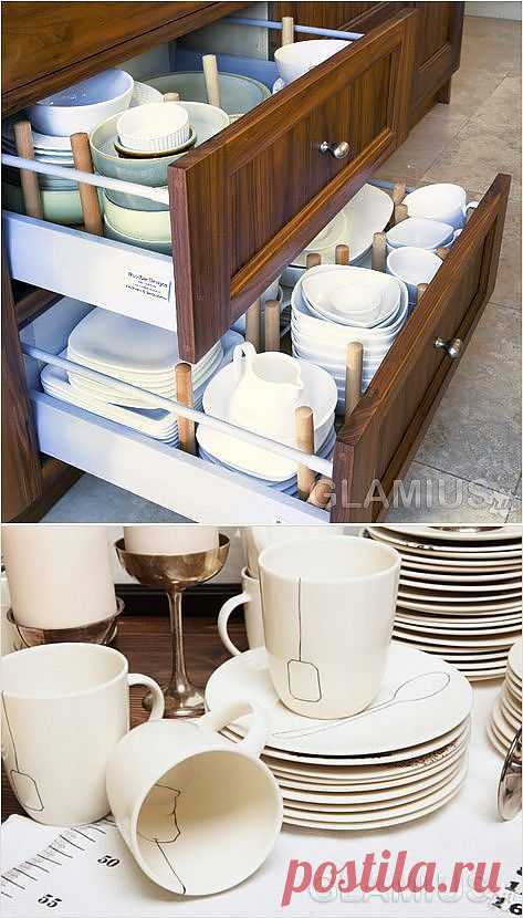 О хранении посуды / Домоседы