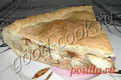 Пирог с куриными грудками