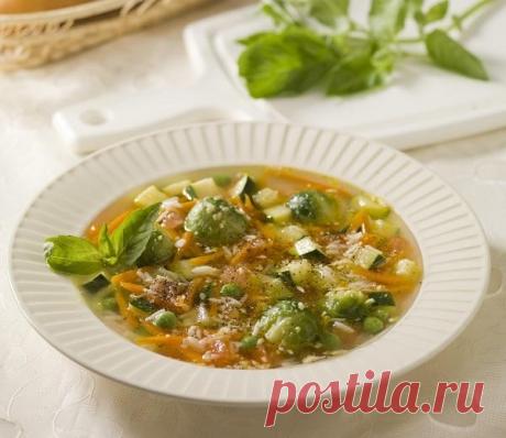 Овощной супчик с рисом и брюссельской капустой — MOJAKUHNJA.ru