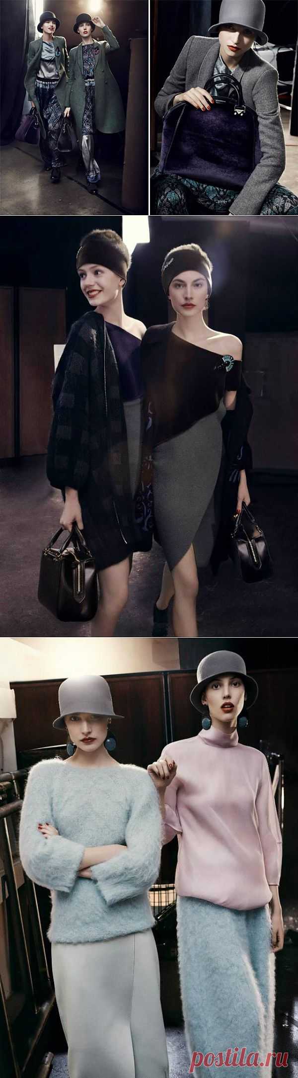 Рекламная кампании осенне-зимней коллекции 2013 Emporio Armani