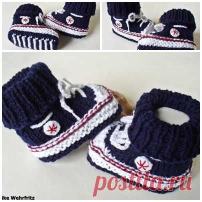 Babyschuhe Babyturnschuhe strickliene