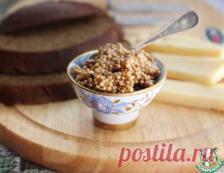 Цельнозерновая дижонская горчица – кулинарный рецепт