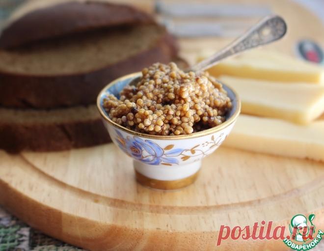 Цельнозерновая дижонская горчица – кулинарный рецепт