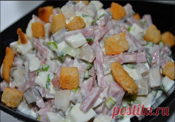 Отличный салат «Большой праздник» — вкусный и оригинальный
