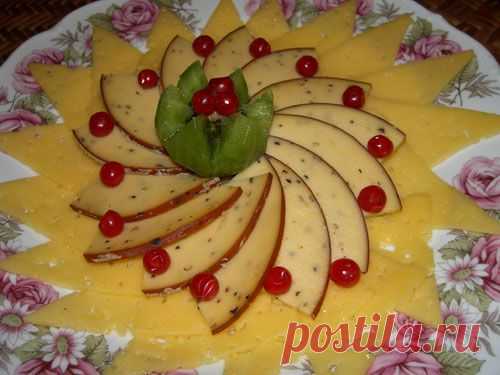 Нарезка на праздничный стол: 55 простых и красивых идей