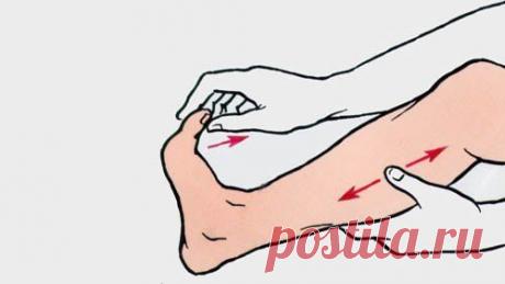 ПОМОЩЬ ПРИ СУДОРОГАХ: МЫШЦЫ НОГ.