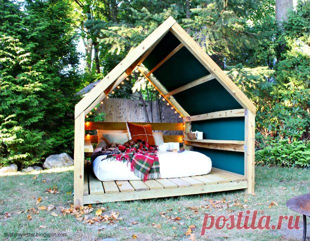 20 гениальных идей садовой мебели своими руками, которые вы определенно захотите повторить