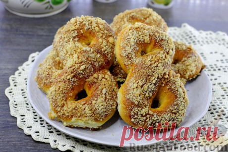 Рецепт: Булочки "Восьмёрки" на RussianFood.com