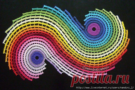 Вязаные коврики