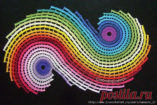 Вязаные коврики