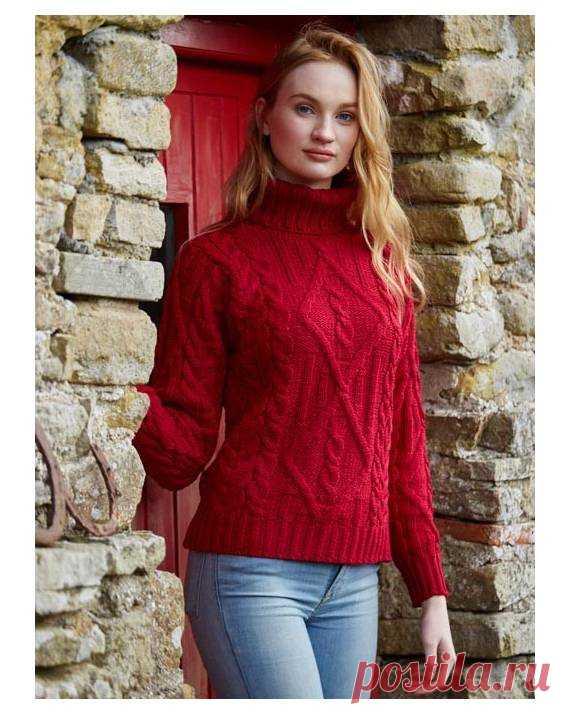 TRADITIONAL TURTLE NECK IRISH SWEATER Irish Sweaters Aran Sweater TRADITIONAL TURTLE NECK SWEATER R 2080 [30] - Made with 100% extra soft Merino Wool Traditional stitches are used.