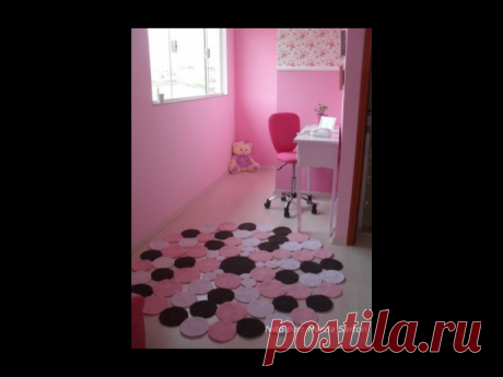 Коврики из мотивов.