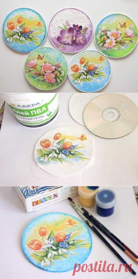 Идея для ненужных дисков » Дизайн интерьеров