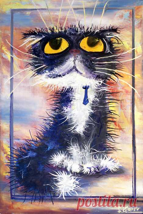 Arts Gallery - Художники - Касьянов Борис - Живопись - Очень важная персона - картинная галерея, продажа картин, российские художники, картины, купить картину, купить картины оптом. Изобразительное искусство, живопись, графика, рисунки, скульптура. Пейзажи, портреты, натюрморты, жанровые сцены, ню.