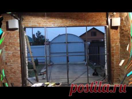 Самые лучшие ПОДЪЁМНЫЕ ворота в мире. The best gates (garage doors) in the world
