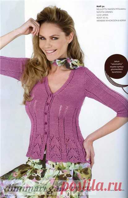 Ажурные кофточки. 5.