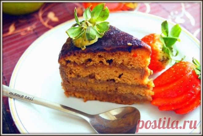 Торт «Виктория» с заварным, шоколадным кремом. Для Виктории Passion1963 в День рождения.. Рецепт c фото, мы подскажем, как приготовить!