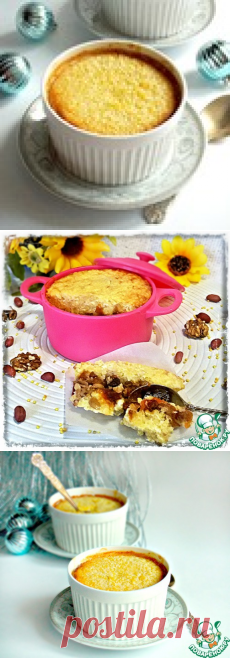 Пшенная запеканка с начинкой - кулинарный рецепт