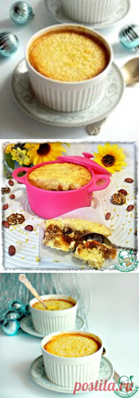 Пшенная запеканка с начинкой - кулинарный рецепт