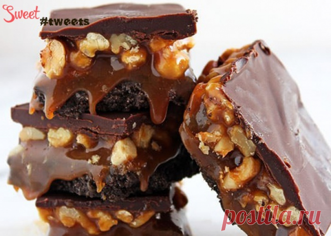 Карамельно-ореховое пирожное | Sweet Twittes