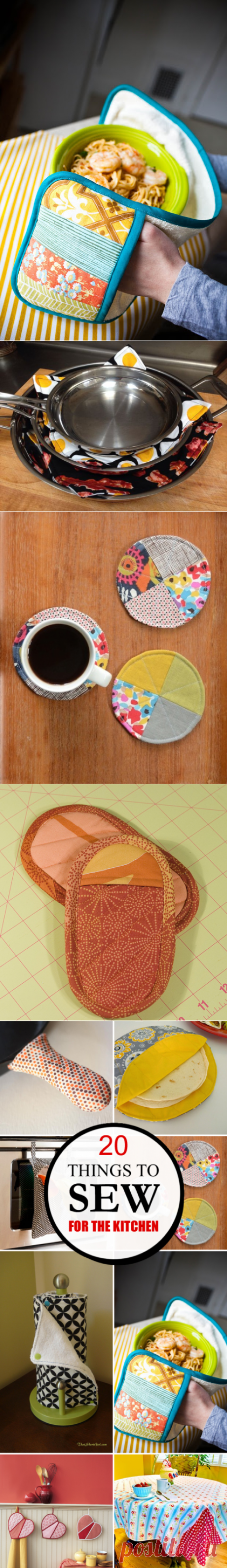 20 Pretty and Practical Things to Sew for the Kitchen