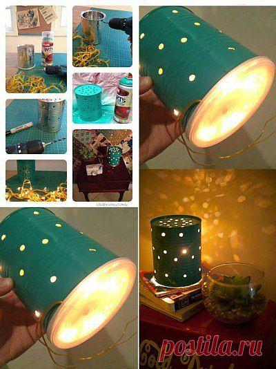 Из консервной банки