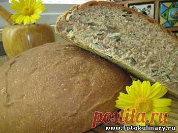 Хлеб домашний из цельно-зерновой муки - Выпечка,тортики и прочее - Кулинарные рецепты ! - ФотоКулинария
