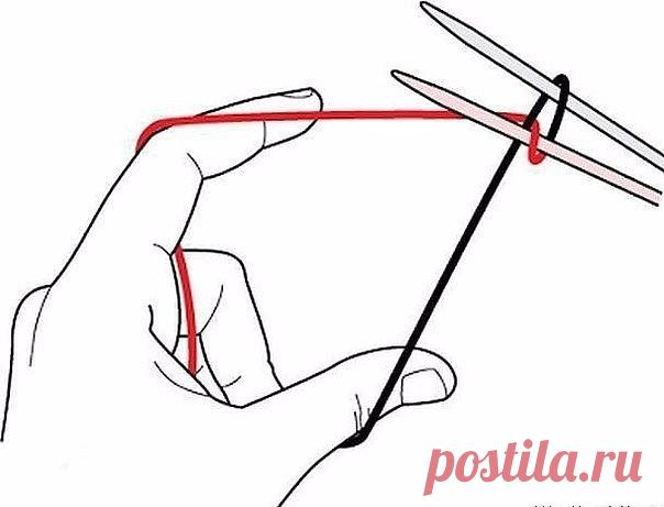 Волшебный набор петель спицами (метод Джуди Беккер), при котором край изделия получается как фабричный. | OK.RU