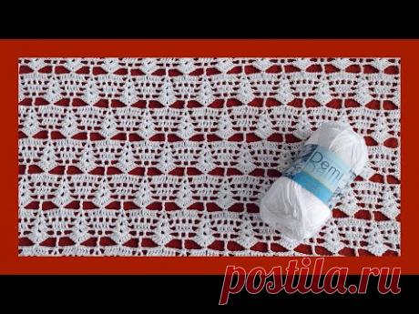 МК.Узор крючком для пляжной туники и не только.