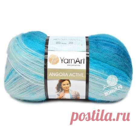 Пряжа YarnArt Angora Active – купить по самой низкой цене: 193 руб. в интернет-магазине Вязаный.рф