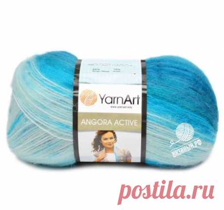 Пряжа YarnArt Angora Active – купить по самой низкой цене: 193 руб. в интернет-магазине Вязаный.рф